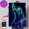 Dave Grohl D Texture Printed Poster Custom Vintage Metal Tin Plate Sign for Wall Art Funny Signs Home Decor Accessories House