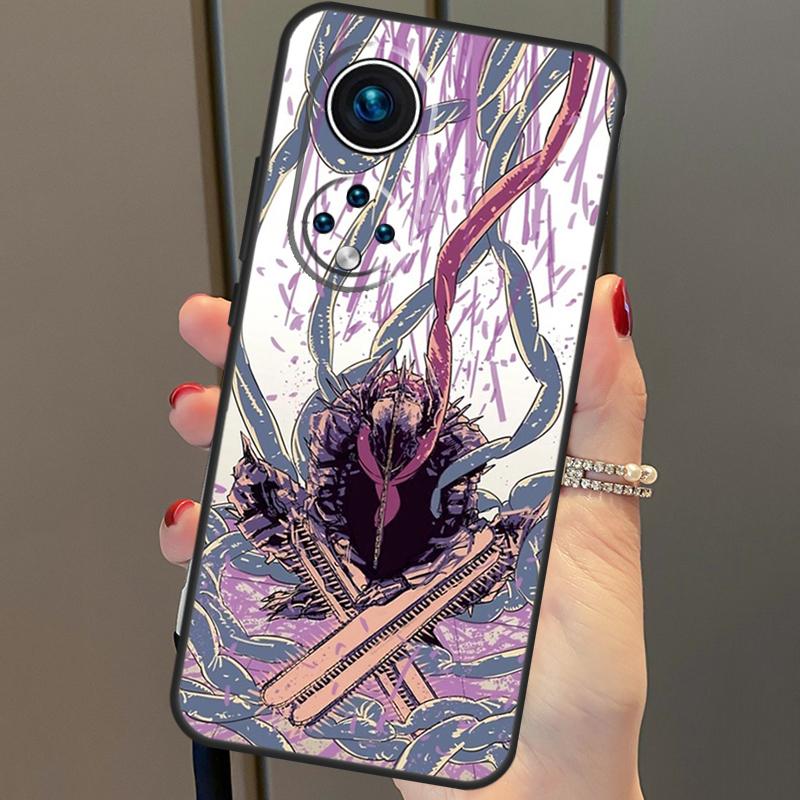 Anime Chainsaw Man For Huawei P40 Lite P20 P30 Pro Nova 9 Nova 5T P Smart 2019 Case For Honor 50 8X 9X 10i