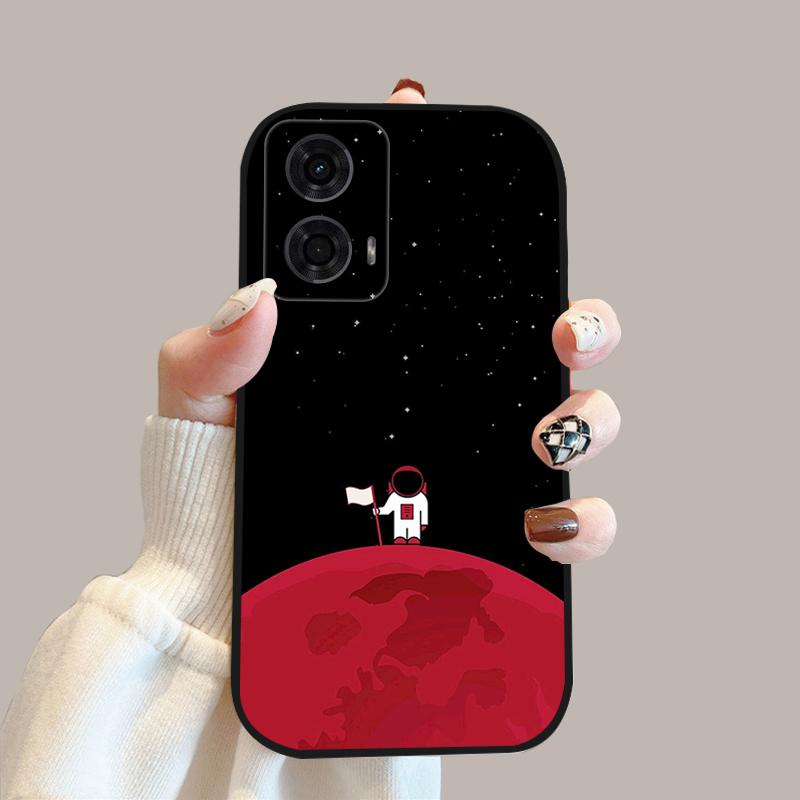 For Motorola Moto G24 Power 4G Case G 24 New Fashion Flower Silicone Soft Back Cover For Moto G04 G04s Phone Case MotoG04 Coque