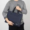 Infineo Men's Oxford Cloth Business Tote: Large Capacity Handbag for Meetings & Files