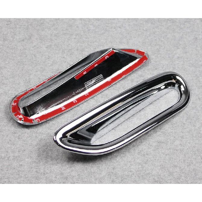 For Nissan Rogue X-Trail 2014-2016 Chrome Rear Fog lamp Light Molding Cover Trim