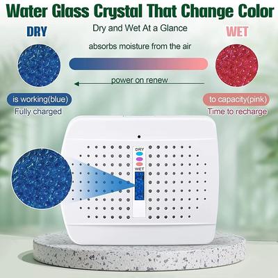 Mini Electric Dehumidifier Mute Moisture Absorbers Portable Air Dryer Home Clothes Closet Kitchen Dryer Dehumidifier