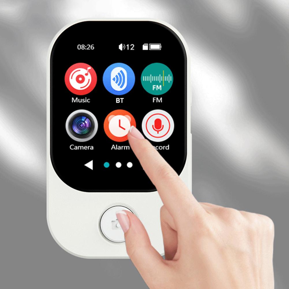 MP3 Player with BT 53 and Camera 201 Inch IPS Display Portable Design High Fidelity Audio for Sports Versatile Music Player