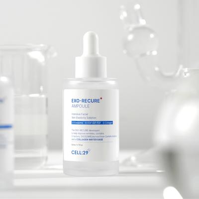 Cell:29 Underdrying Care Exosome Ampoule EGF Adenosine Hyaluronic Acid Pore Peptide Exoricure