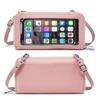 New mini versatile simple touch screen mobile phone bag, fashionable and lightweight niche messenger shoulder bag wallet woman