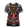 New Summer Sublime, Warrior Mask Tattoo 3D T-shirt 3D, Easy To Print Men, Short Sleeved Shirt, Unisex Street Top.