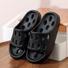 Women's Summer Indoor Non-Slip Cool Slippers - Comfortable, Breathable Hole Design for Men and Women