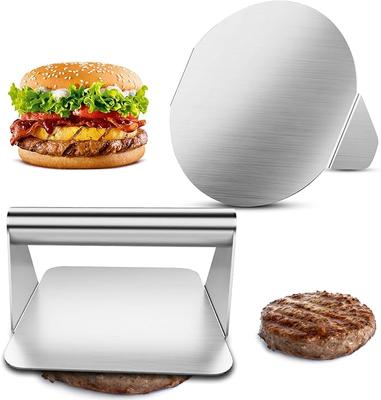 Burgerpresse aus Edelstahl, Hamburgerpresse, Smash-Burgerpresse für Speck, Steak, Sandwich, Hamburger-Smasher-Werkzeug, Grillplatte, Geschenke für Männer