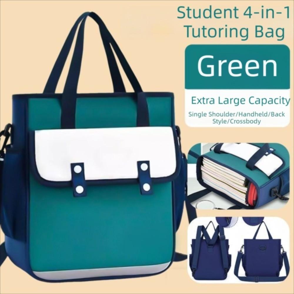 Large Capacity Teens Casual Daypacks Waterproof Student Book Shoulder Bag  Stationery