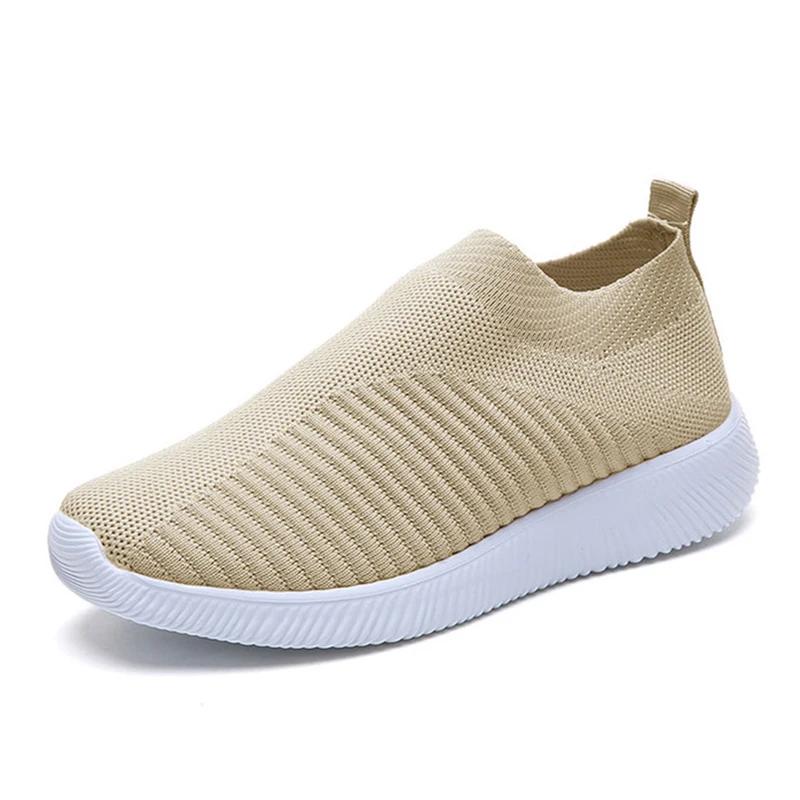 Fashion 2025 Breathable Mesh Platform Sneakers for Men Slip-on Soft Bottom Unisex Casual Shoes Super Light Comfort Couple Sports Shoes