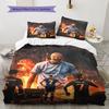Vinicius Jr. Soul Bedding Quilt Set Quilt Cover Pillowcase Home Decoration Birthday Gift (1 * Duvet Cover + 2 * Pillowcase, Without Core)