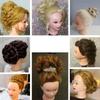 Head Model Long Hair Training Head Synthetic Hairstyle Manikin Head Adult Manikin Head  Barbershop