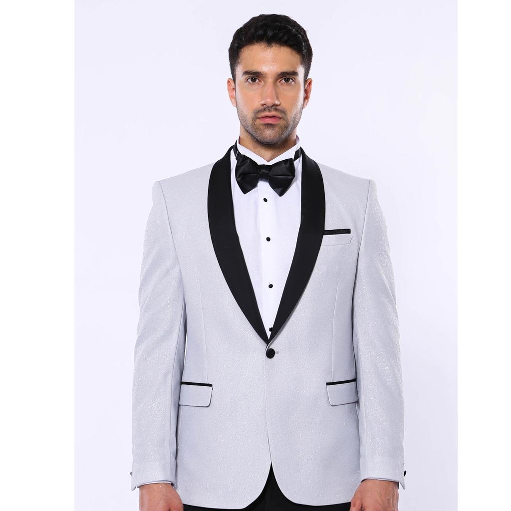 sparkly tuxedo jacket