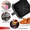 JTBKCT 6QT Air Fryer Crisper Tray for Instants Pot Vortex Plus 6QT XL Air Fryers, Premium Air Fryer Grill Pan Plate Rack Grate Grid Shelf for