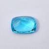 Beautiful Jewelry Making Sky Blue Topaz Shade Long Cushion Glass Stone, 22.60 Carat, 22x16x10 MM Size.