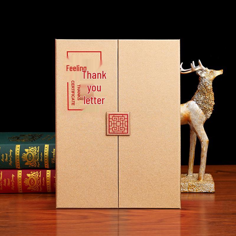 A4 Üç Katlı Sedefli Teşekkür ve Takdir Belgesi