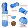 Portable Dog Water Bowl Leakproof Outdoor Travel Pet Puppy Drinking And Food Container Cat Drinker Bottle Accessories Supplies