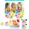 Colorful Wooden Puzzle Toy For Kids Learning Time And Numbers Educational Development