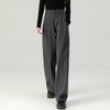 Fanzhen Women's 2025 A/W High-Waist Wide-Leg Woolen Pants