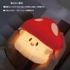 RAKSONIC Mushroom Night Bedside Birthday Nursing Touch Room For USB Sleeping For Living Gift for Girls a Light, Lamp, Gift, Healing, Cute, Light,