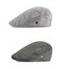 Men Women Breathable Mesh Summer Hat Newsboy Beret Ivy Cap Cabbie Flat Cap Adjustable Vintage Style