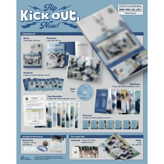 Standard Ver KickFlip 2. Mini-Album Kick Out Flip Now