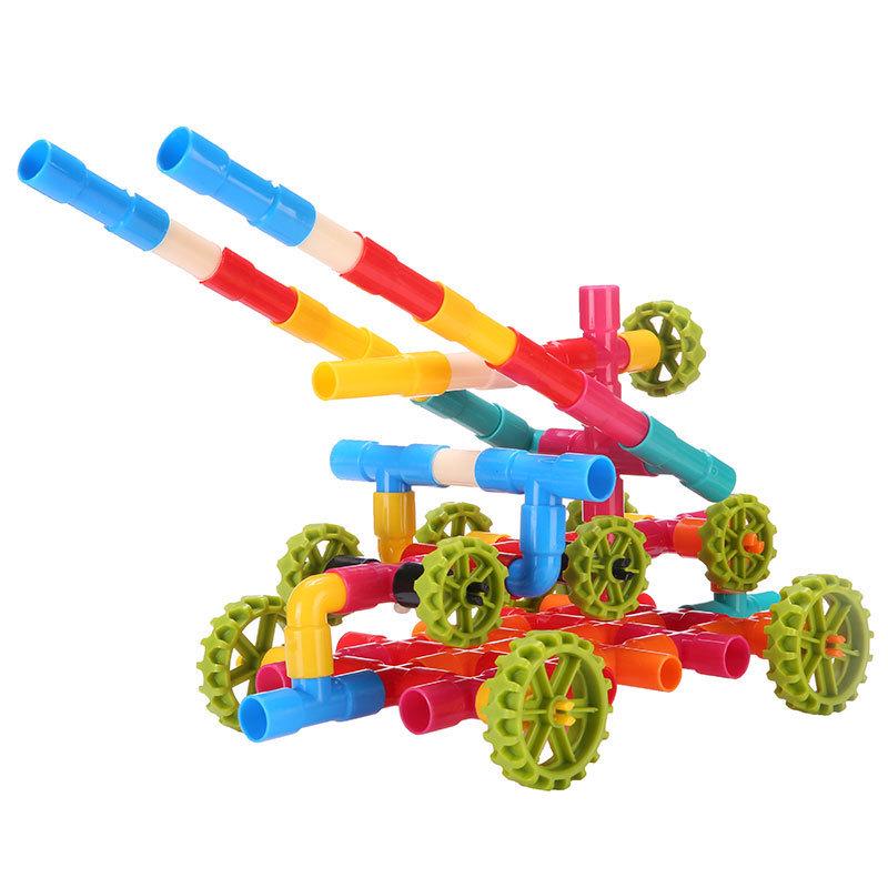 Water Pipe Building Blocks Toy for Kids Aged 2-3 – Intellectual Development Toy