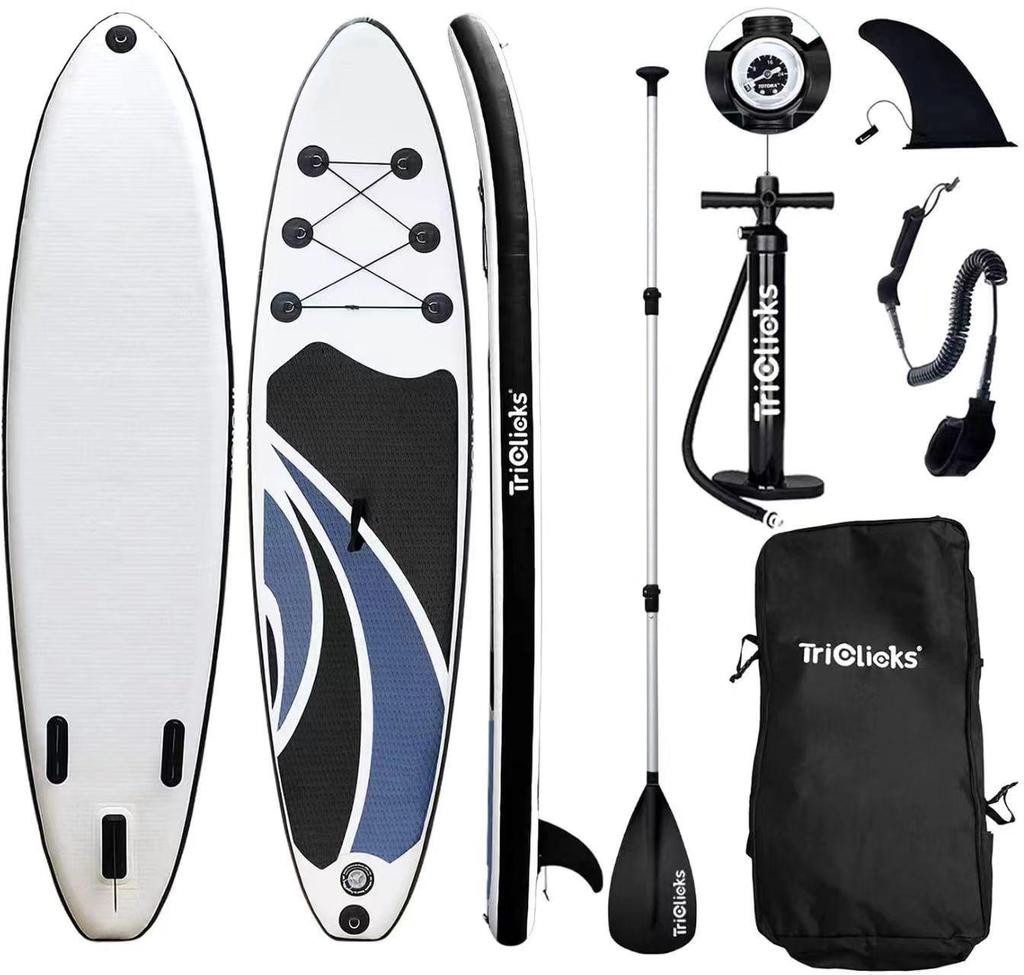 Beginner Inflatable Paddleboard Surfboard - Double Layer SUP Bodyboard