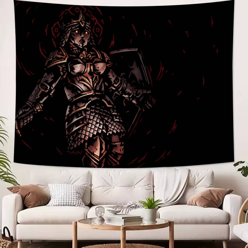 Large Cool Darkest Dungeon Video Gaming Popular Room Decoration Wall Tapestry Art Room Home Decor Wall Art Decor
