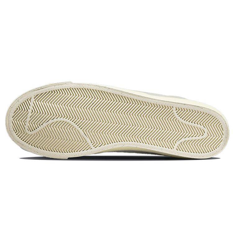 Nike Blazer Mid 77 Premium Medium Grey Men Sneakers Light-Bone Alpha-Orange Coconut-Milk DM0178-001