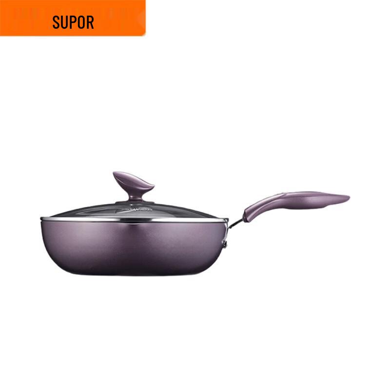 Supor 28cm Fire Red Dot Non-stick Frying Wok