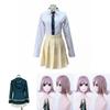 Danganronpa Chiaki Nanami Halloween Costume Set With Stylish Jacket Shirt And Skirt