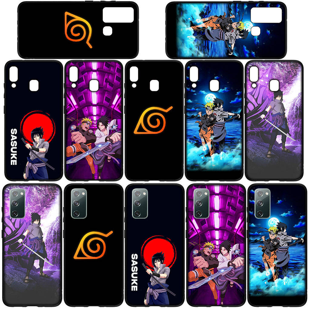 Phone Case for iPhone 17 15 16 Plus Redmi Note 14 12 11 13 Pro Max Huawei P30 P20 Lite OPPO A60 A40 A80 A18 A16 A54 Comics Naruto Uchiha Sasuke Cover