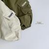 Spring 2025 Children's Cotton Cargo Pants - Trendy, Casual Style for Boys & Girls. Toddler & Baby Japanese-Korean Design.