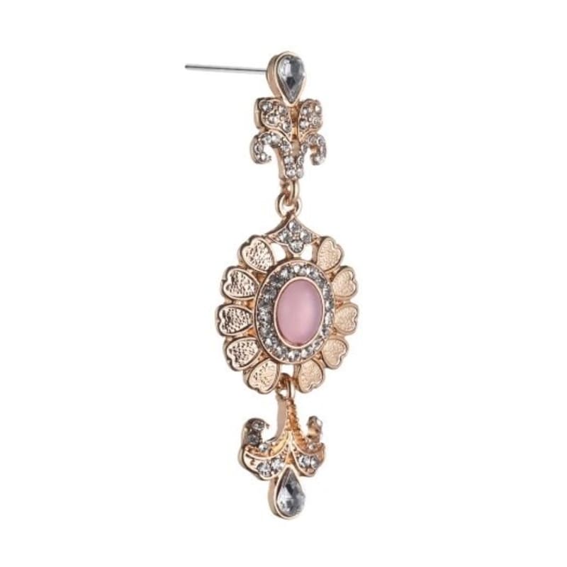 jamieandbell Antique flower drop earrings
