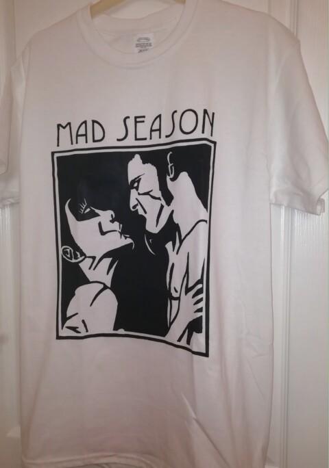 Mad Season Above T-shirt Music Grunge Rock Alice In Chains Screaming Trees W142 S