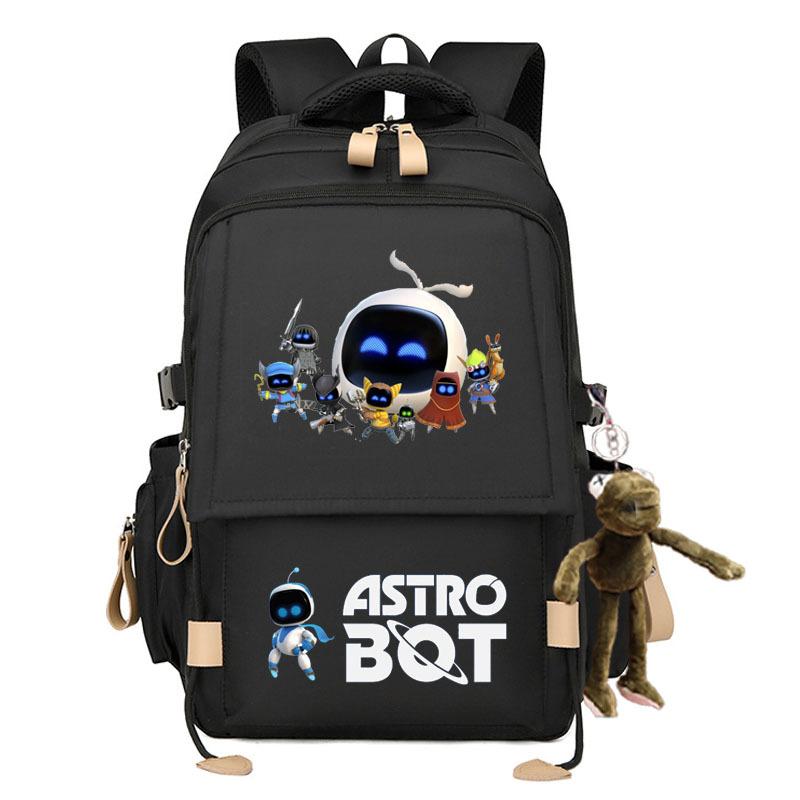 Set Zaino Scolastico da 3 Pezzi per Studenti Zaino Scolastico di Grande Capacità in Tessuto Oxford con Tracolla e Astuccio