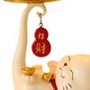 Art Statue Kitten Figurines Sculptures Nordic Resin Jewelry Tray Vanity Decor for Bookshelf