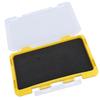 Plastic Fishing Jig Box Yellow Fishing Organizer Box Durable Fishing Tackle Box  Tackle Storage