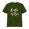 Birthday Bee Family Mama Mom Mothers for Women T shirt vintage Washed Unisex Comfortable Versatile graphic Casual Stylish