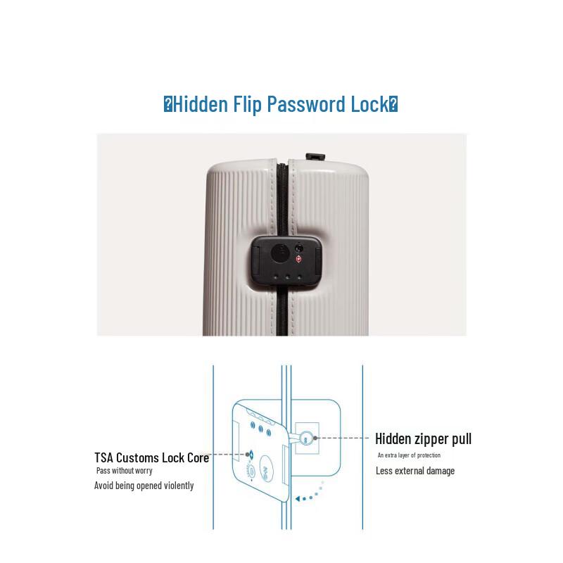 ITO PISTACHIO Hardside Carry-On Suitcase
