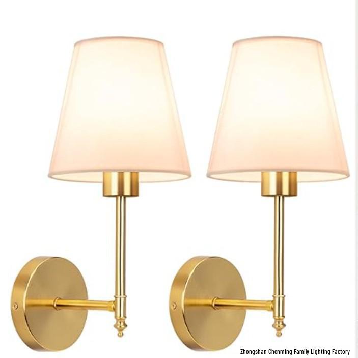 Modern Nordic Seven-Color Wall Lamp with Remote Control for Bedroom, Corridor, and Living Room