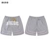 RHUDE Streetwear Graphic Print Loose Fit Shorts Unisex Casual Pants
