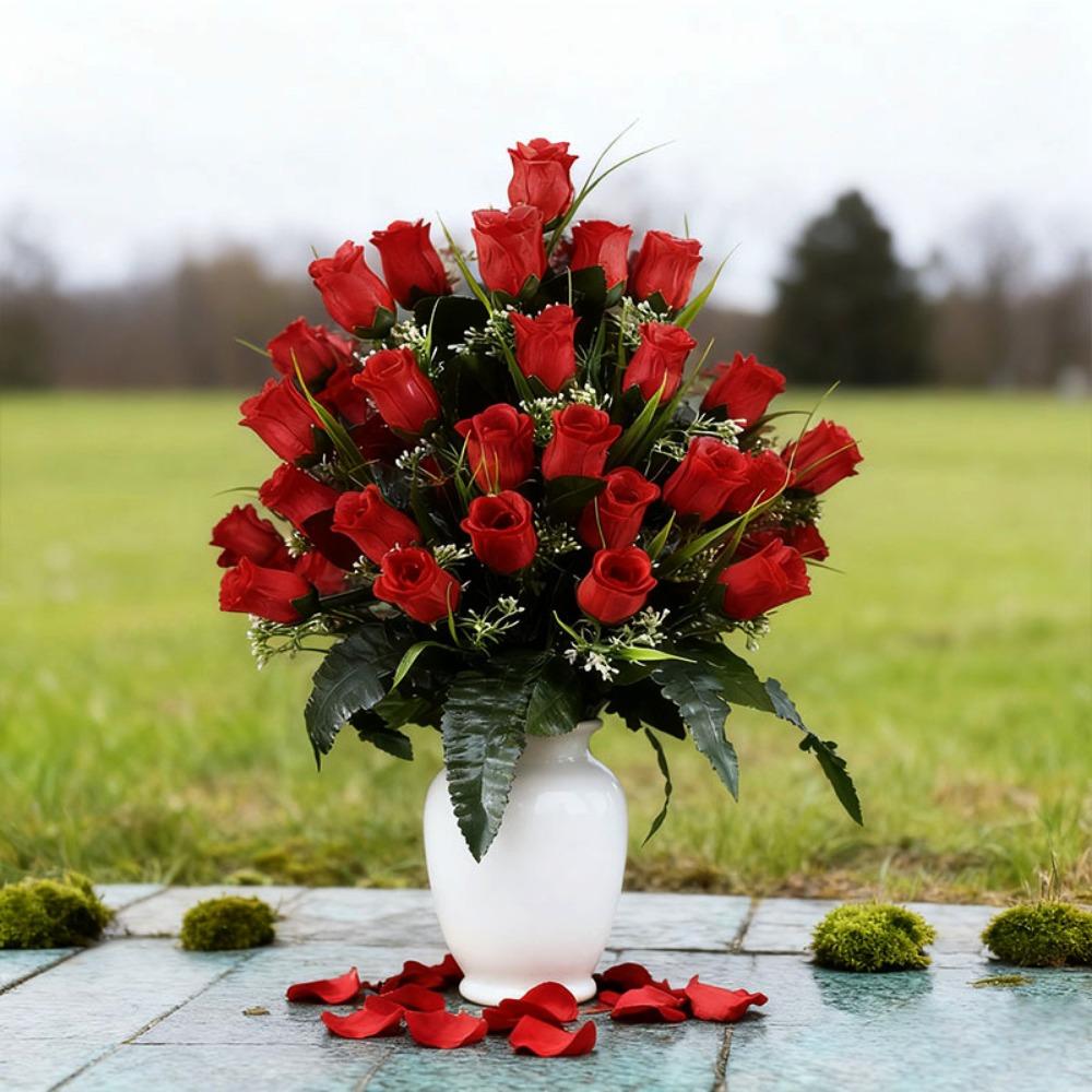 100PCS/bag 3.5*5cm Artificial Bud Flower Diy Christmas Decorative Wreaths Brooch  Home Decor