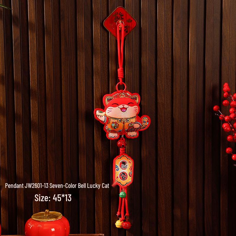 2026 A Ló Éve Fu Plakett Beltéri Ünnepi Medálok Bejárati és Nappali Dekorációhoz