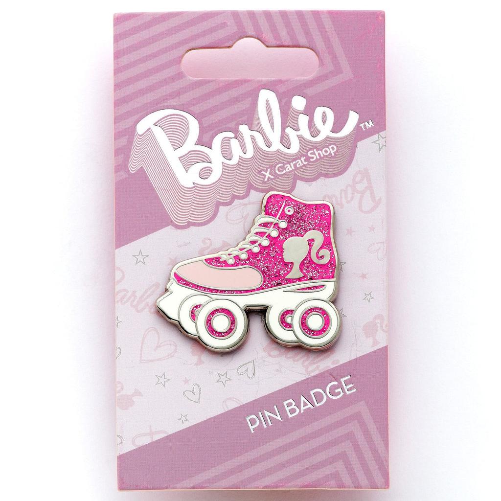 barbie Roller Skate Pin Badge