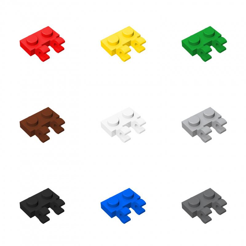 100 Stück 60470 1 x 1 Umgekehrt Kompatibles Modifiziertes Baustein-Set Mit 2U-Clips Steinpartikel DIY Puzzle Spielzeug Kindergeschenk