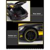 1/24 BENZ GTR Legierungs-Automodell Hochsimulations-Diecasts-Spielzeug mit Ton und Licht Rückziehfahrzeuge Dekoration Spielzeug für Kinder Geschenk