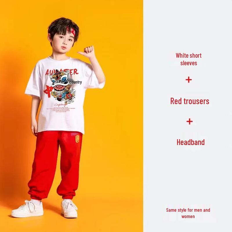 Children’s Day Chinese Style Performance and Choir Costume for Elementary Sports and Cheerleading