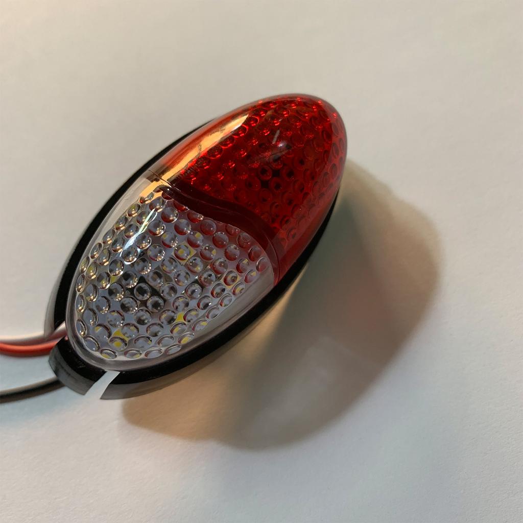 LED Side Marker Lights Front Rear Side Indicator Lights Turn Signal Lights IP67 Waterproof for Truck Trailer Lorry Bus